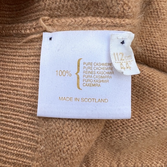 Vintage Pringle of Scotland Cashmere Cardigan Large - Picture 7 of 8